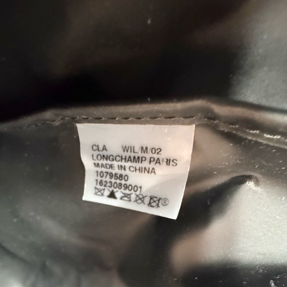 Longchamp Le Pliage Black Nylon/Leather Large Tote - Picture 8 of 11